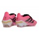 Botines Adidas Predator 26 Elite FT FG Rosa Negro