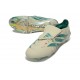 Botines Adidas Predator 26 Elite FT FG Beis Verde