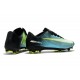 Zapatillas de fútbol Nike Mercurial Vapor 11 FG Azul Negro Verde Blanco