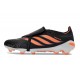 Zapatillas Adidas Predator Elite Fold-over Tongue FG Negro Naranja