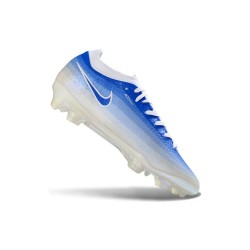 Zapatillas de Fútbol Nike Zoom Mercurial Vapor XVII Elite FG Azul Blanco