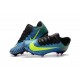 Zapatillas de fútbol para Hombre - Nike Mercurial Vapor XI FG Azul Volt Rosa