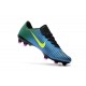 Zapatillas de fútbol para Hombre - Nike Mercurial Vapor XI FG Azul Volt Rosa