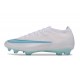Zapatillas de Fútbol Nike Zoom Mercurial Vapor XVII Elite FG Blanco Azul