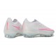 Zapatillas de Fútbol Nike Zoom Mercurial Vapor XVII Elite FG Blanco Rosa