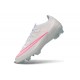 Zapatillas de Fútbol Nike Zoom Mercurial Vapor XVII Elite FG Blanco Rosa