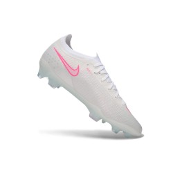 Zapatillas de Fútbol Nike Zoom Mercurial Vapor XVII Elite FG Blanco Rosa