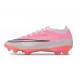 Zapatillas de Fútbol Nike Zoom Mercurial Vapor XVII Elite FG Rosa Plateada