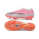 Zapatillas de Fútbol Nike Zoom Mercurial Vapor XVII Elite FG Rosa Plateada