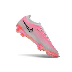 Zapatillas de Fútbol Nike Zoom Mercurial Vapor XVII Elite FG Rosa Plateada