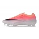 Zapatillas de Fútbol Nike Zoom Mercurial Vapor XVII Elite FG Rosa Negro