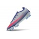 Zapatos Nike Air Zoom Mercurial Vapor 17 Elite FG Azul Rojo