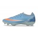 Zapatos Nike Air Zoom Mercurial Vapor 17 Elite FG Azul Naranja