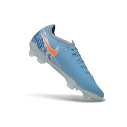 Zapatos Nike Air Zoom Mercurial Vapor 17 Elite FG Azul Naranja