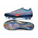 Zapatos Nike Air Zoom Mercurial Vapor 17 Elite FG Gris Azul Rojo