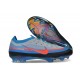 Zapatos Nike Air Zoom Mercurial Vapor 17 Elite FG Gris Azul Rojo