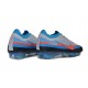 Zapatos Nike Air Zoom Mercurial Vapor 17 Elite FG Gris Azul Rojo