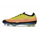 Zapatos Nike Air Zoom Mercurial Vapor 17 Elite FG Amarillo Negro