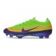 Zapatos Nike Air Zoom Mercurial Vapor 17 Elite FG Verde Violeta
