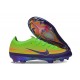 Zapatos Nike Air Zoom Mercurial Vapor 17 Elite FG Verde Violeta