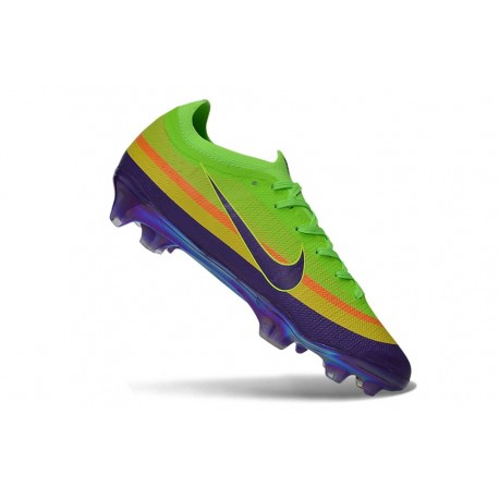 Zapatos Nike Air Zoom Mercurial Vapor 17 Elite FG Verde Violeta