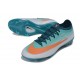 Zapatos Nike Air Zoom Mercurial Vapor 17 Elite FG Verde Naranja