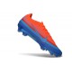 Zapatos Nike Air Zoom Mercurial Vapor 17 Elite FG Naranja Azul