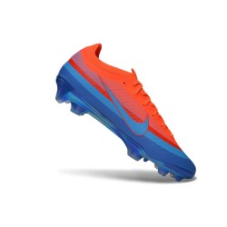 Zapatos Nike Air Zoom Mercurial Vapor 17 Elite FG Naranja Azul