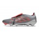 Zapatillas Adidas Predator Elite Fold-over Tongue FG Gris Rojo