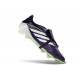 Zapatillas Adidas Predator Elite Fold-over Tongue FG Negro Blanco