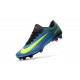 Zapatillas de fútbol para Hombre - Nike Mercurial Vapor XI FG Azul Volt Rosa