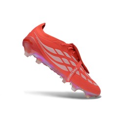 Zapatillas Adidas Predator Elite Fold-over Tongue FG Rojo