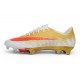 Zapatillas Nike Zoom Mercurial Superfly XI Elite FG CR7 Dorado Rojo