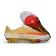 Zapatillas Nike Zoom Mercurial Superfly XI Elite FG CR7 Dorado Rojo