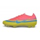 Nike Botas de Fútbol Mercurial Vapor XVII Elite FG Rojo Amarillo Azul