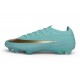Nike Botas de Fútbol Mercurial Vapor XVII Elite FG Brillo verde Mtlc Dorado