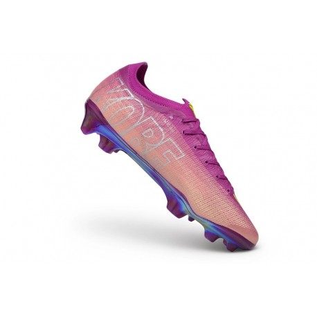 Nike Botas de Fútbol Mercurial Vapor XVII Elite FG Purpúrea Amarillo