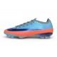 Nike Botas de Fútbol Mercurial Vapor XVII Elite FG Azul Naranja