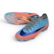 Nike Botas de Fútbol Mercurial Vapor XVII Elite FG Azul Naranja