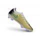 Nike Botas de Fútbol Mercurial Vapor XVII Elite FG Dorada Verde