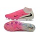 Zapatillas de Fútbol Nike Phantom 6 High Elite FG Rosa Blanco Negro