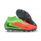 Zapatillas de Fútbol Nike Phantom 6 High Elite FG Hot Punch Negro Verde Strike