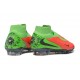 Zapatillas de Fútbol Nike Phantom 6 High Elite FG Hot Punch Negro Verde Strike
