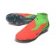 Zapatillas de Fútbol Nike Phantom 6 High Elite FG Hot Punch Negro Verde Strike