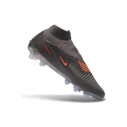 Zapatillas de Fútbol Nike Phantom 6 High Elite FG Gris Negro