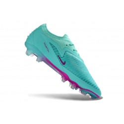 Tacón de Fútbol Nike Phantom 6 Low Elite FG Azul Lila