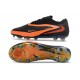 Botas y Zapatillas de Futbol Nike Phantom 6 Low Elite FG Negro Brt Carmesí 
