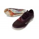 Botas Nike Phantom 6 Low Elite FG Flechazo Burdeos Rojo Univ Fósil
