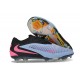 Botas y Zapatillas de Futbol Nike Phantom 6 Low Elite FG Azul claro Rosa