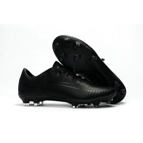 Botas de fútbol Nike Mercurial Vapor 11 FG para Hombre Todo Negro